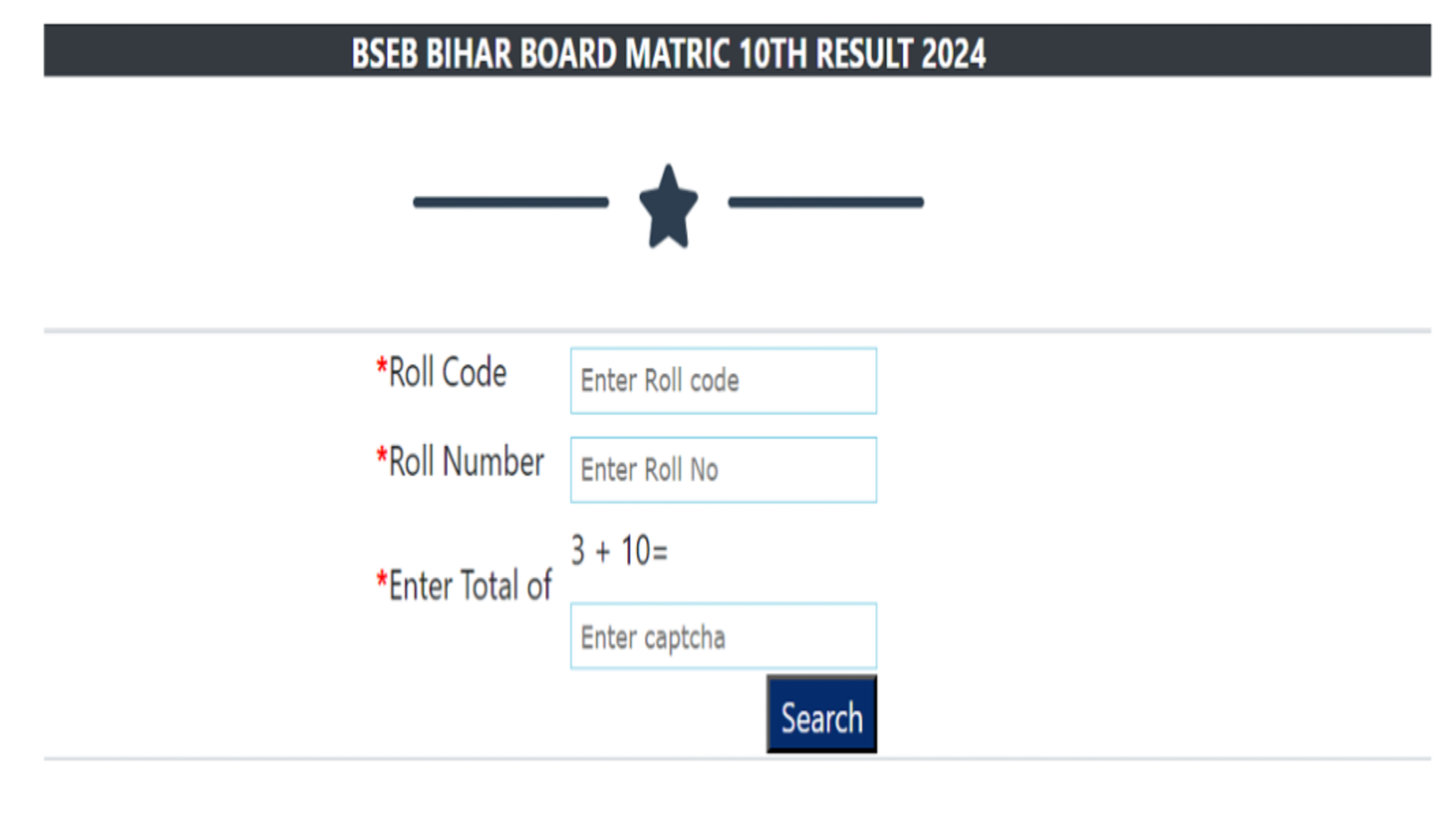 bihar board matric result 2024